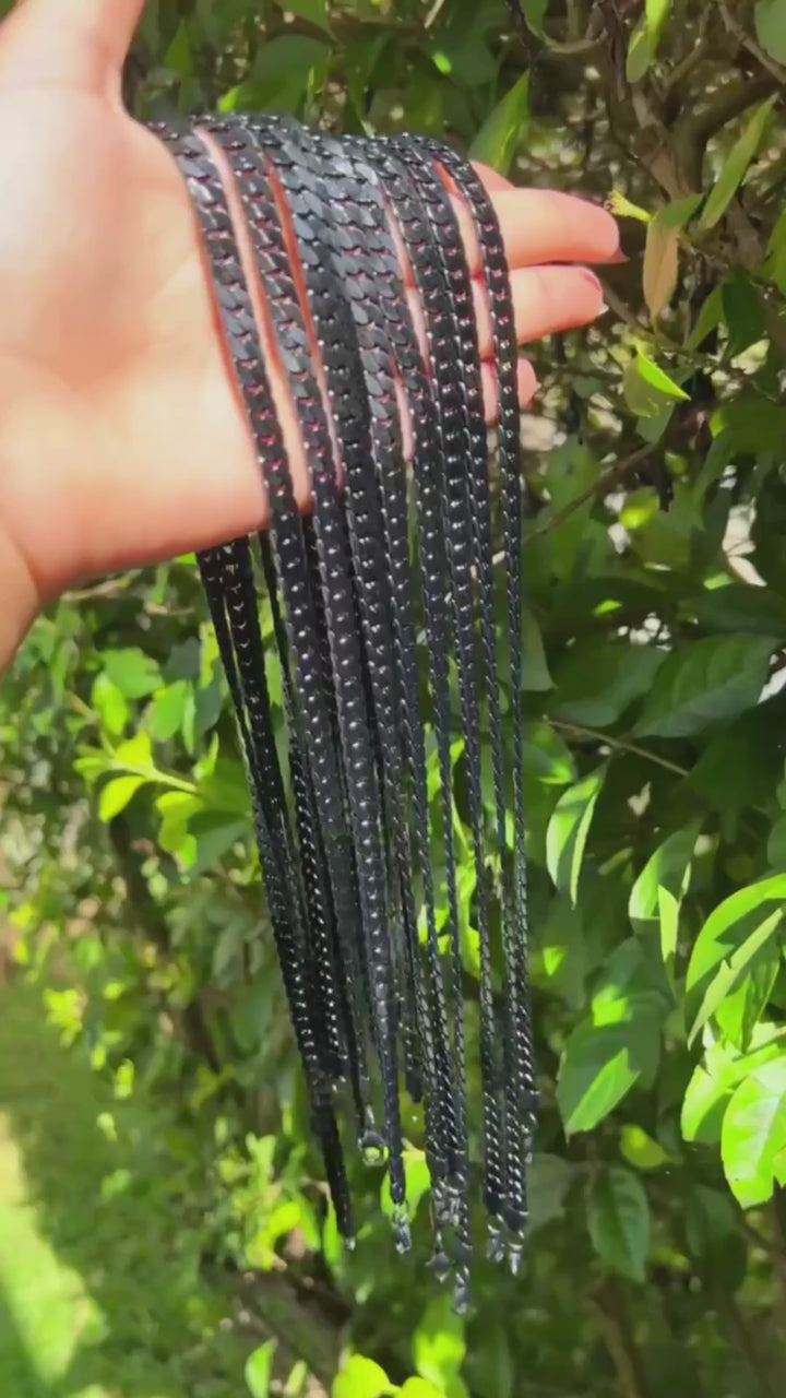 Cadena Cubana Miami Negra 55CM