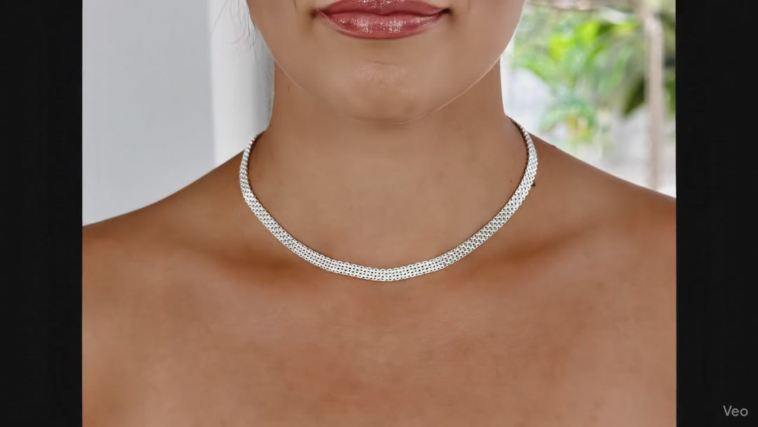 Cadena de Plata - Bismark 4MM