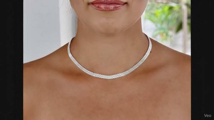 Cadena de Plata - Bismark 4MM