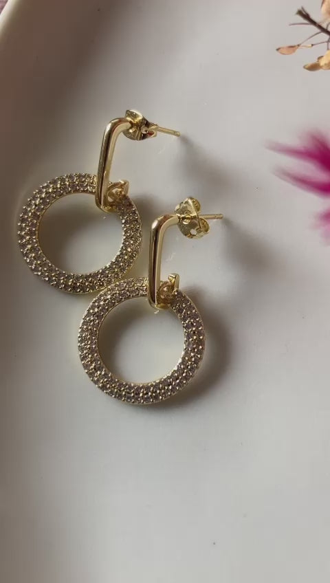Aretes de Acero Circulo Grande ⚪️