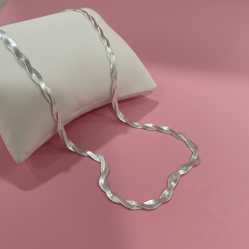 ✨ Cadena de Plata - Trenza Mágica ✨ Nicola Joyería 🇨🇷