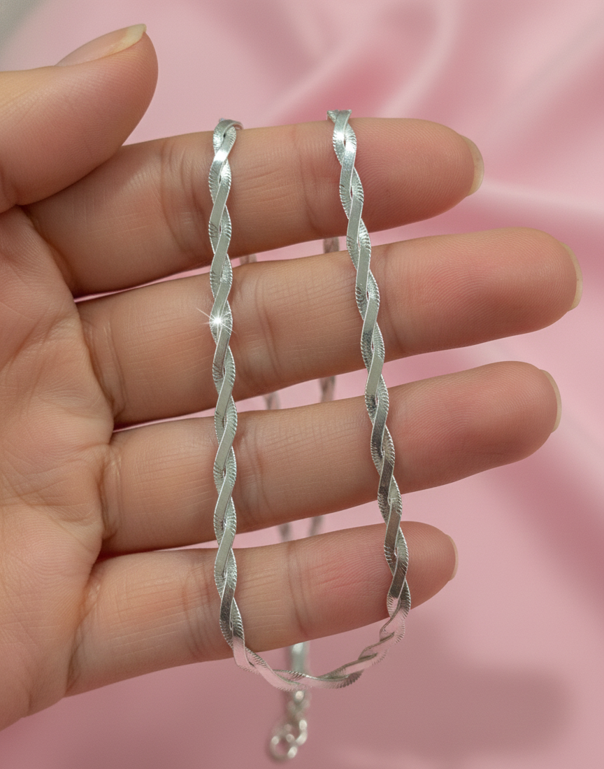 ✨ Cadena de Plata - Trenza Mágica ✨ Nicola Joyería 🇨🇷