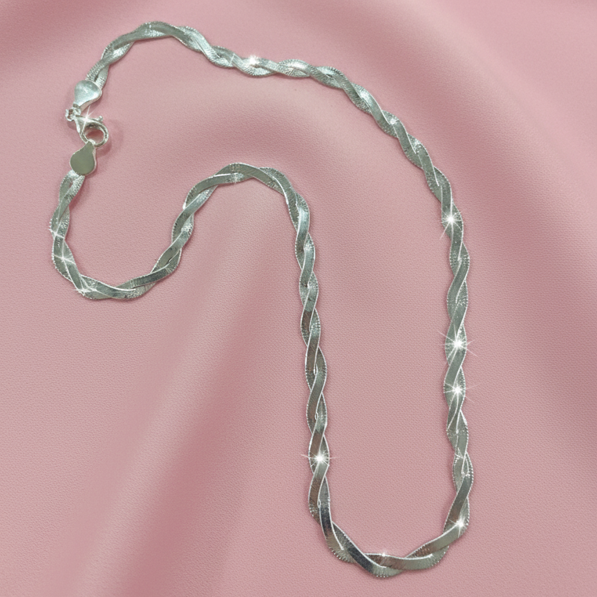 ✨ Cadena de Plata - Trenza Mágica ✨ Nicola Joyería 🇨🇷