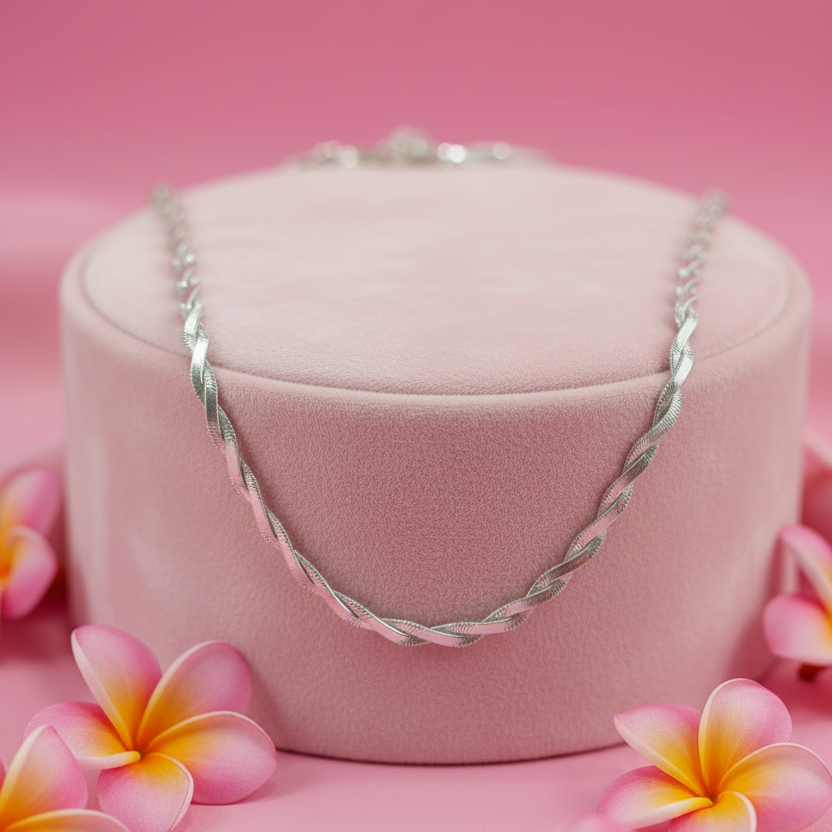 Cadena de Plata - Trenza Mágica