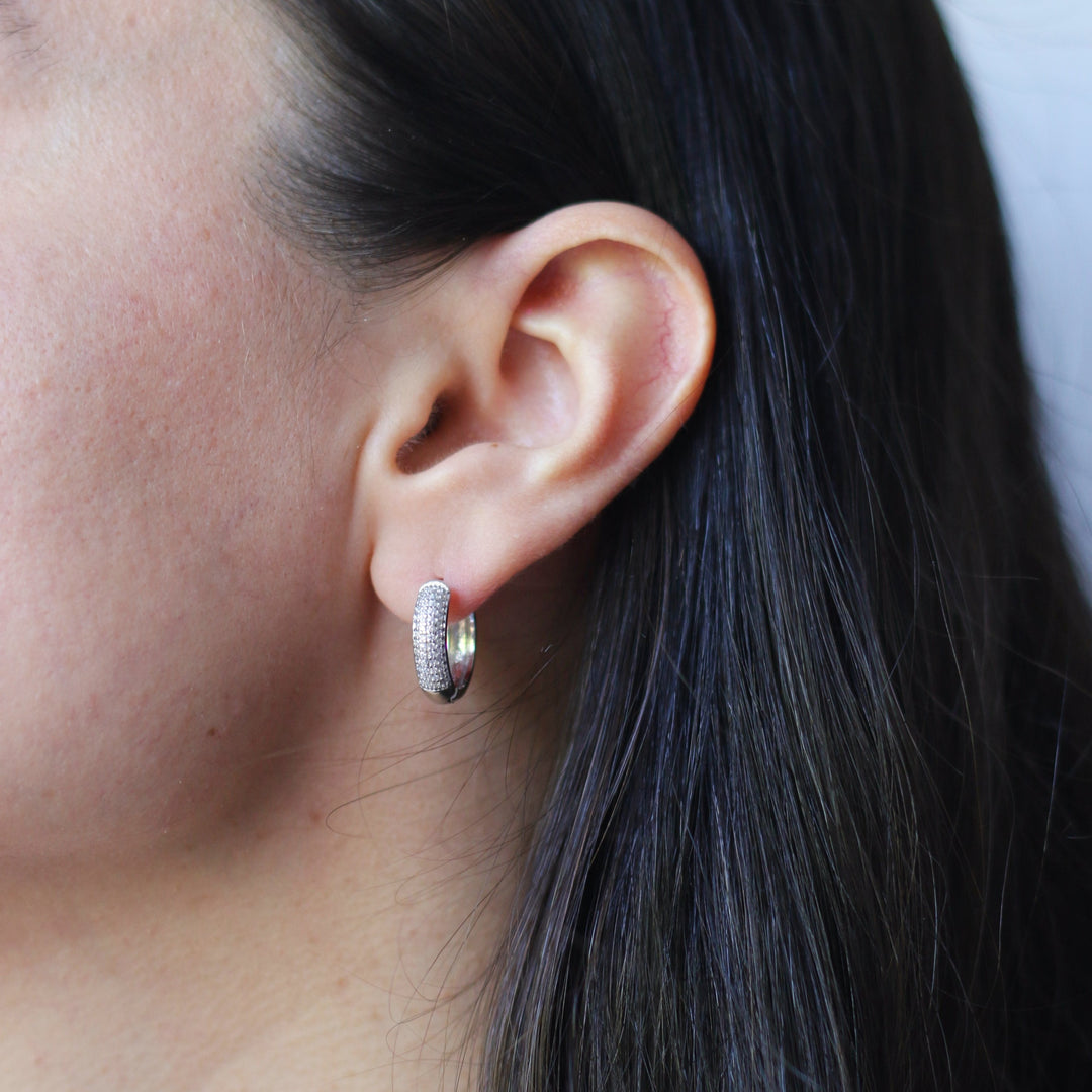 Huggies Plata 💎Brilloso