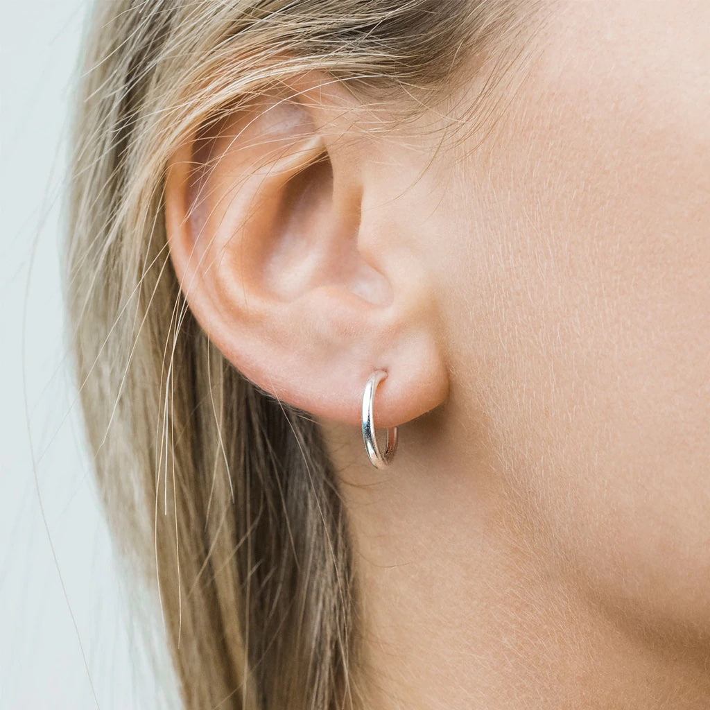 Argollas de Plata 13MM