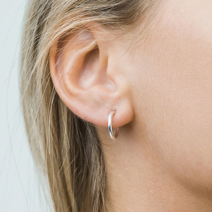 Argollas de Plata 13MM