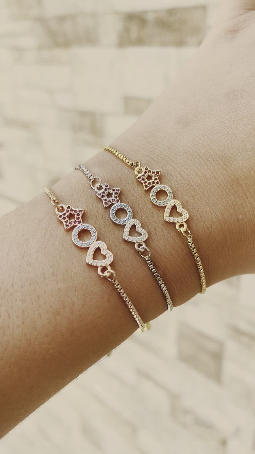 Pulsera de Acero Estrella Eslabon