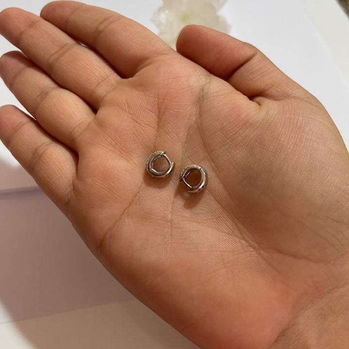 Huggies de Plata Mini 5MM