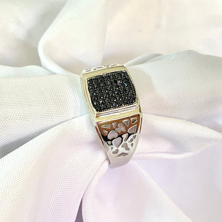 Anillo de Plata de Hombre - Nicola Joyeria
