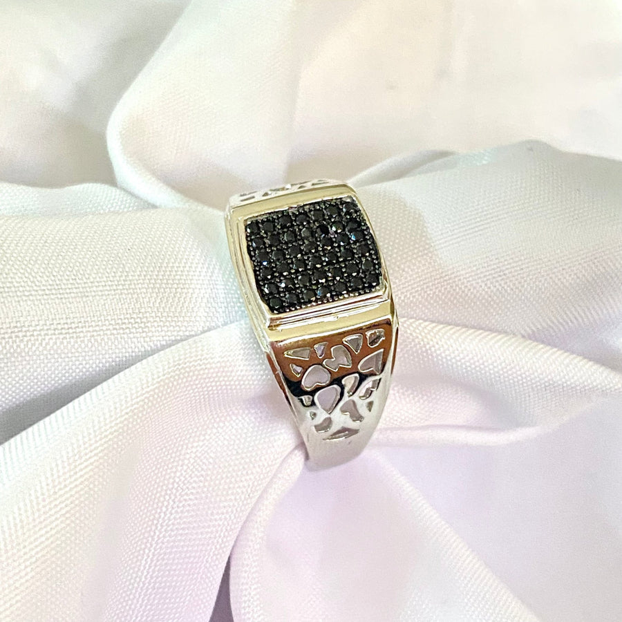 Anillo de Plata de Hombre - Nicola Joyeria