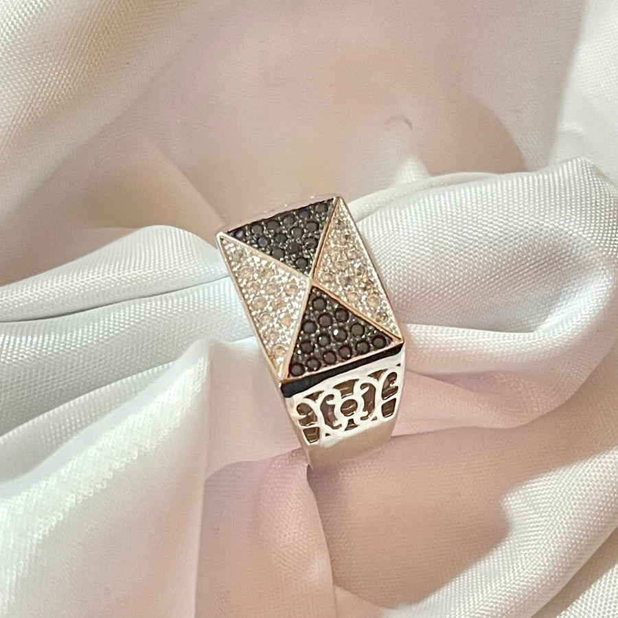 Anillo de Plata de Hombre - Nicola Joyeria