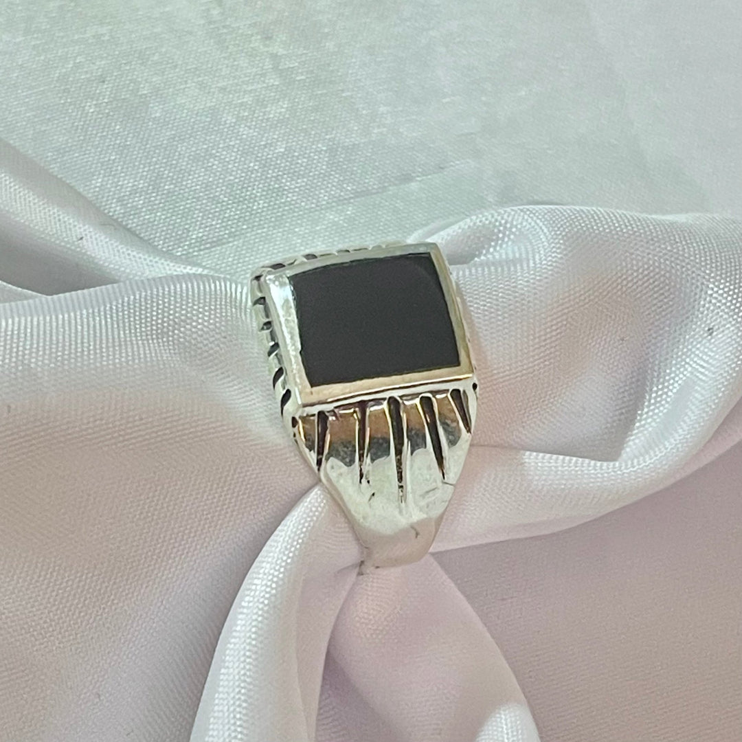 Anillo de Plata de Hombre - Nicola Joyeria