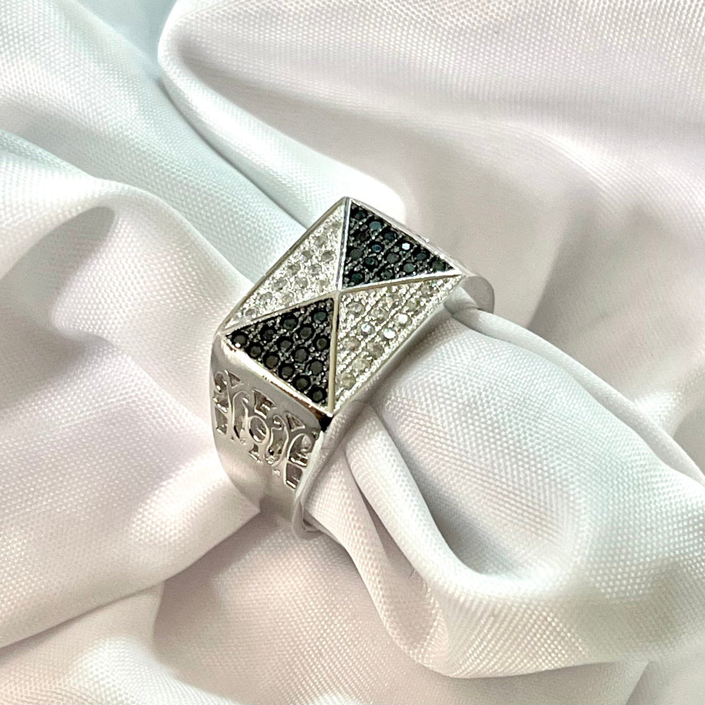Anillo de Plata de Hombre - Nicola Joyeria