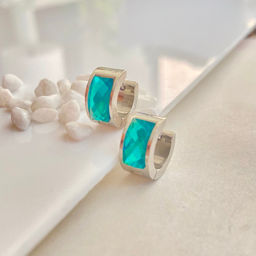 Huggie de Acero - Nicola Joyeria