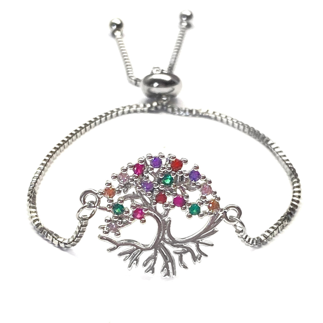 Pulsera Acero Árbol 🌳 de la Vida Plateado