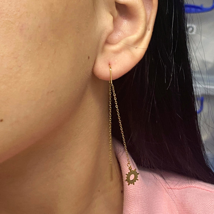 Aretes Acero ☀️ Aguja