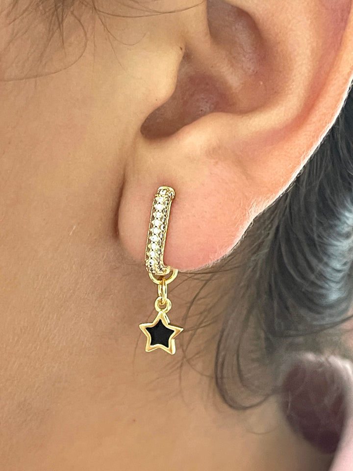 Huggies de Acero 🌟Estrella Negra