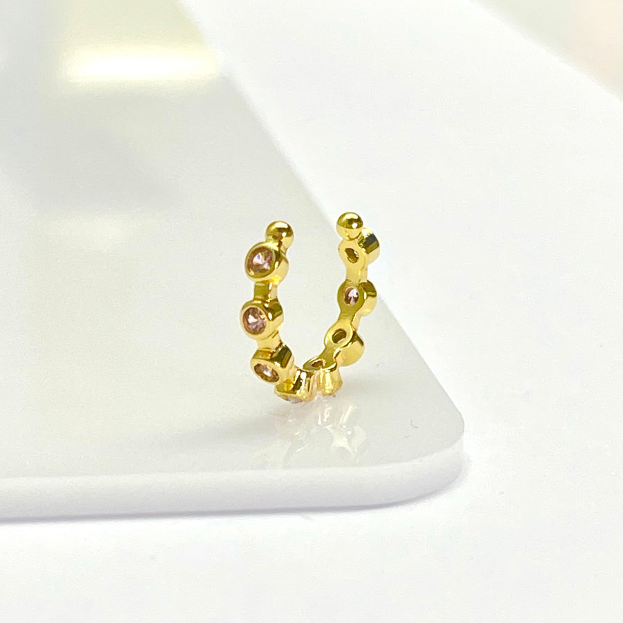 Escalador de Acero Círculo Rosa 💕| Nicola Joyería 