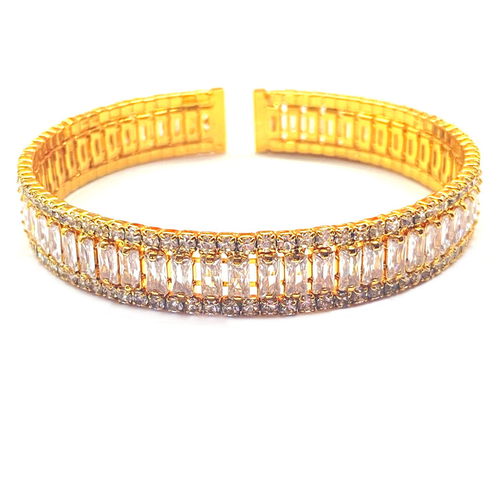Pulsera Acero 💛 Aro Dorado