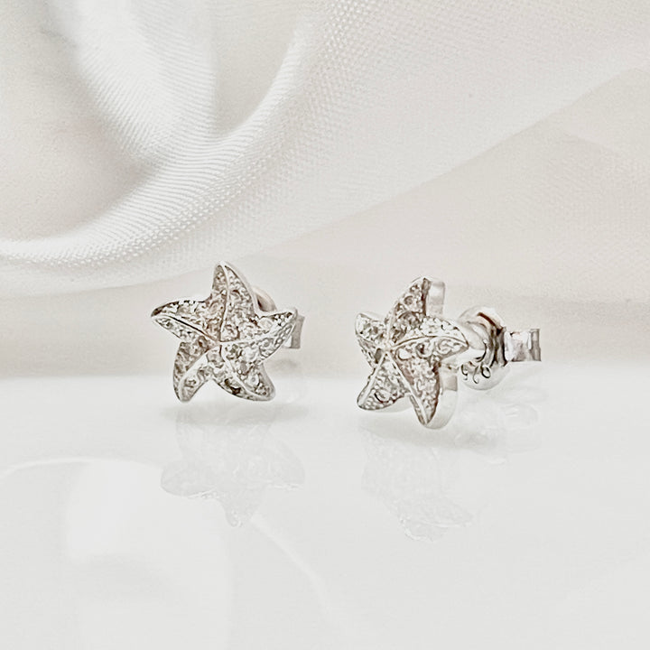 Aretes Plata 🌟Estrella Mar | Nicola Joyería 
