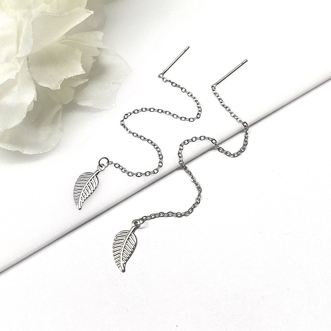 Aretes Acero 🍃 Aguja