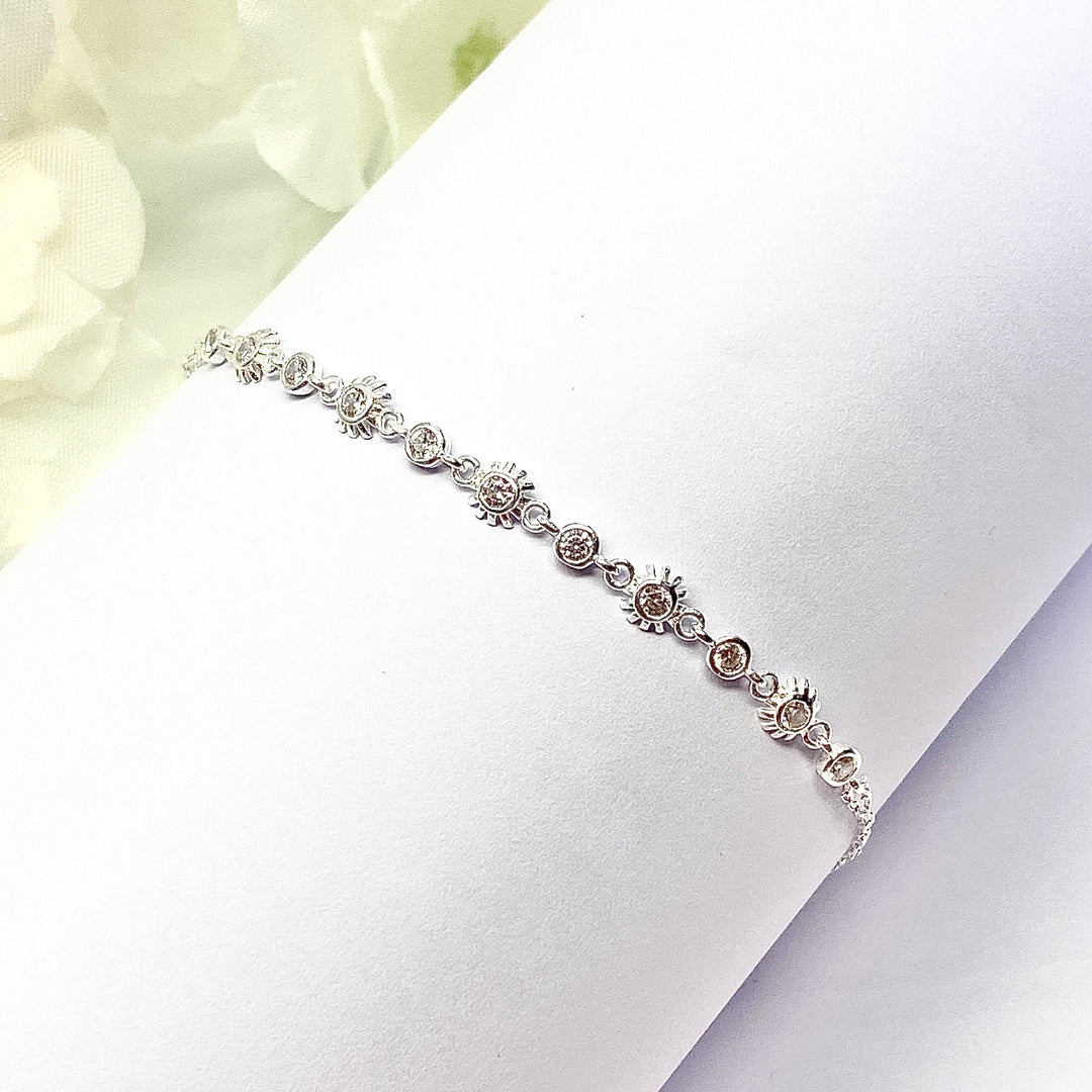Pulsera de Plata Círculos | Nicola Joyería en Costa Rica