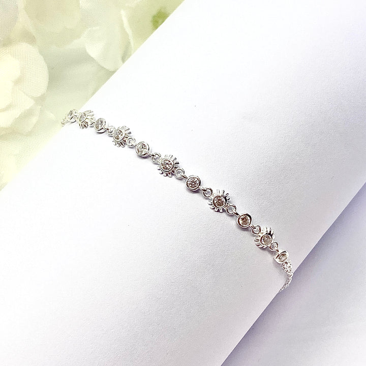 Pulsera de Plata Círculos | Nicola Joyería en Costa Rica