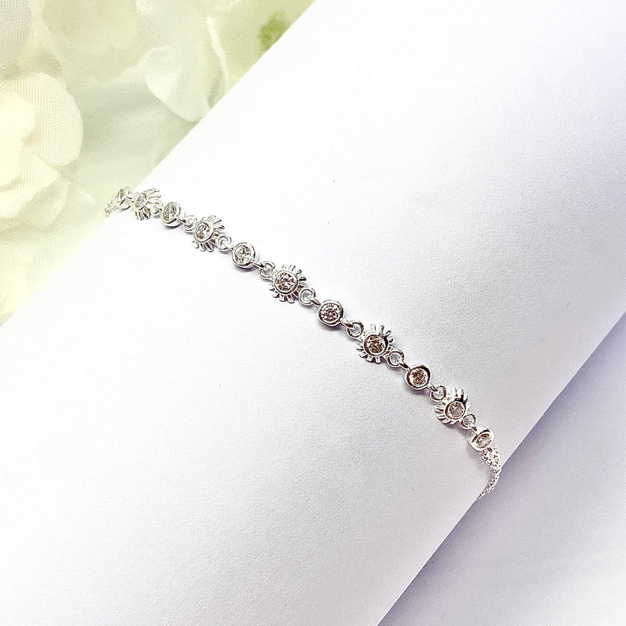 Pulsera de Plata Círculos | Nicola Joyería en Costa Rica