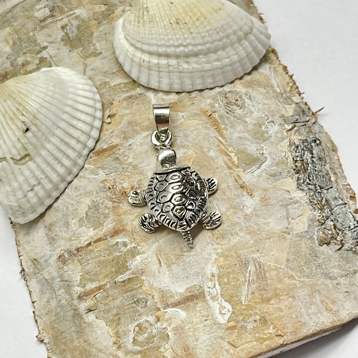 Dije de Plata Tortugas Lisas