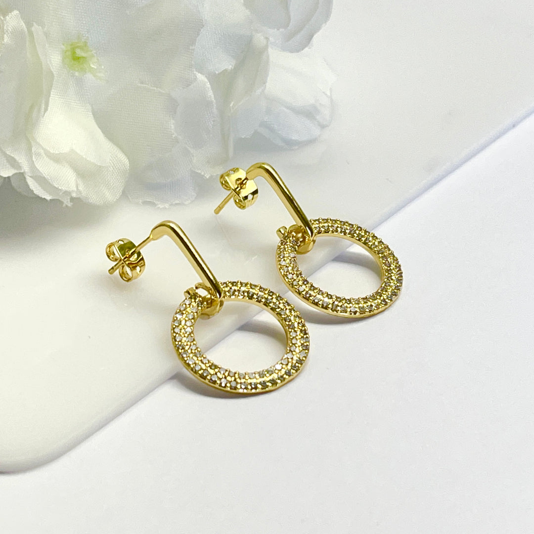 Aretes de Acero Circulo Grande ⚪️