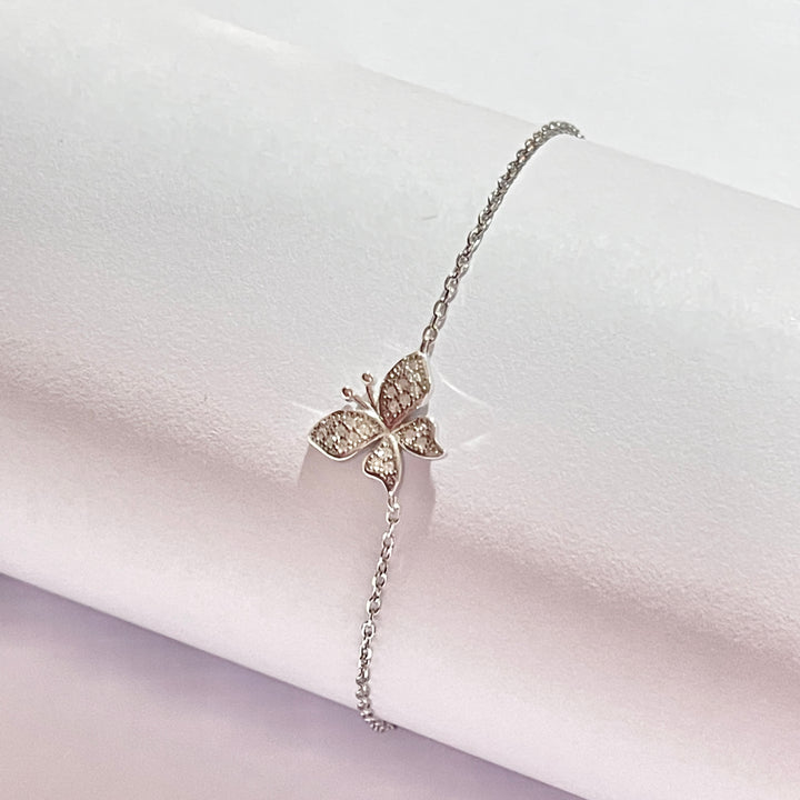 Pulsera Plata 🦋 Mariposa