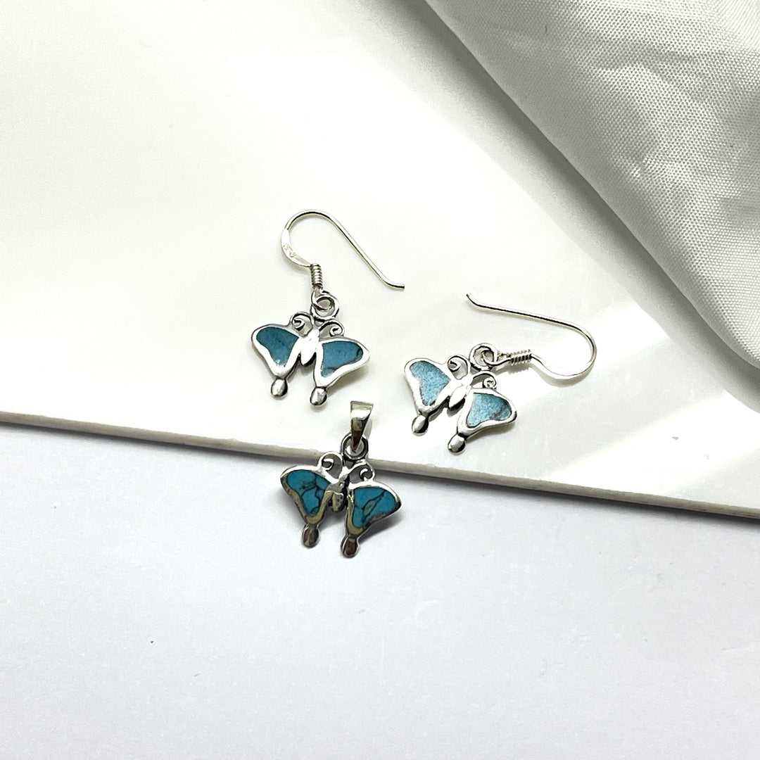 Juego de Plata Mariposas