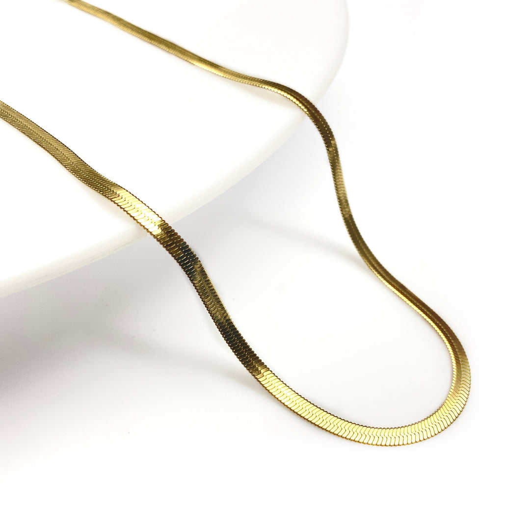 Cadena Acero 🪄 Magic 4MM Dorada | Nicola Joyería