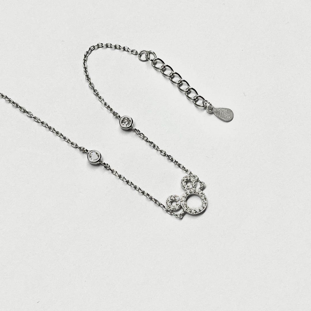 Pulsera Plata ✨Mickey Mouse