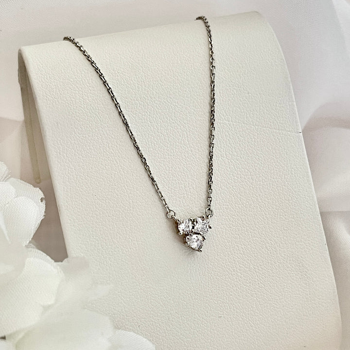 Collar Plata ✨Trío Brillos | Nicola Joyería 