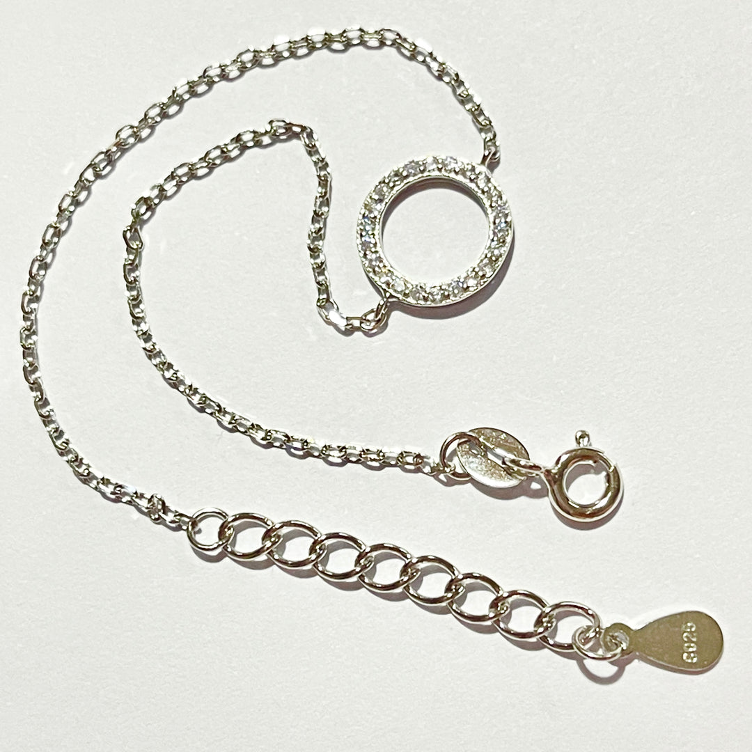 Pulsera Plata ⭕️ Círculo Grande | Nicola Joyeria 