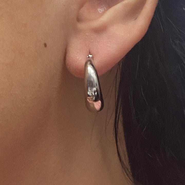 Argollas Acero 15MM Lisas