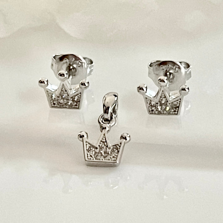 Juego Plata 👑Corona Pequeña