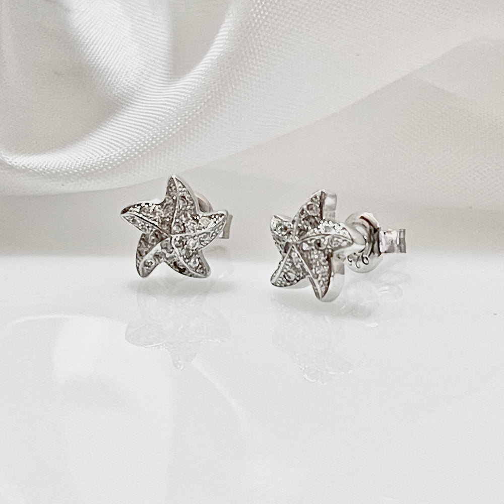 Aretes Plata 🌟Estrella Mar | Nicola Joyería 