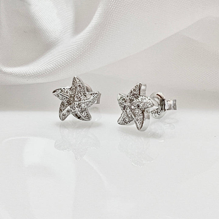 Aretes Plata 🌟Estrella Mar | Nicola Joyería 