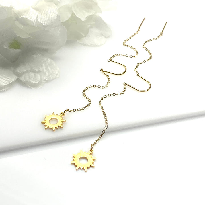 Aretes Acero ☀️ Aguja