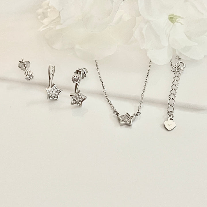 Juego Plata ✨Estrellas | Nicola Joyería 