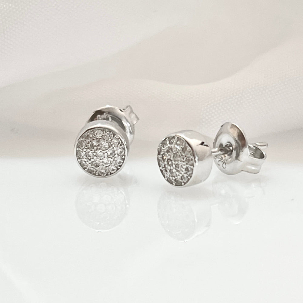 Aretes Plata 🔴Circulo Mediano | Nicola Joyería 