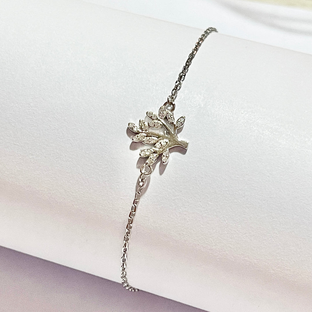 Pulsera Plata 🌳Árbol | Nicola joyería 