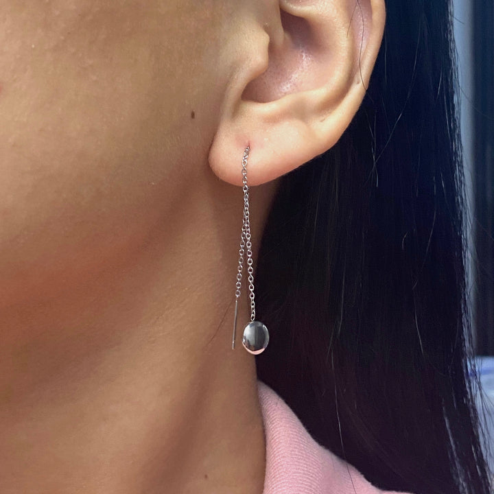 Aretes Acero  ⚪️ Aguja