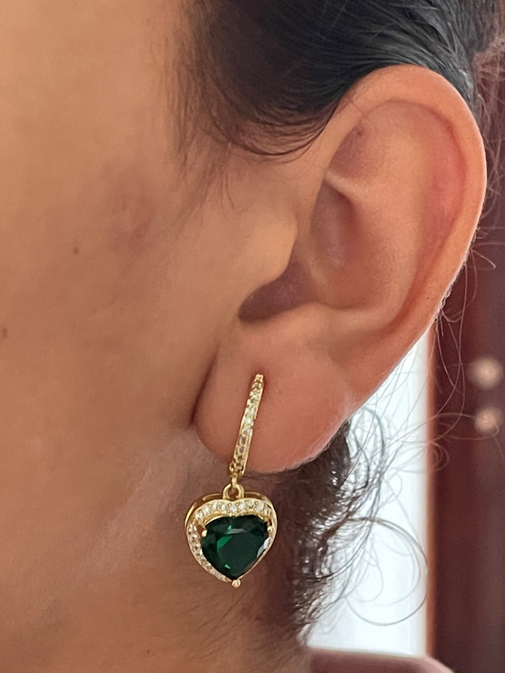 Huggies de Acero 💚Corazón Verde