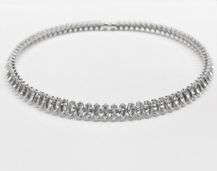 Gargantilla de Acero Galaxia Plateada ✨ | Nicola Joyería 