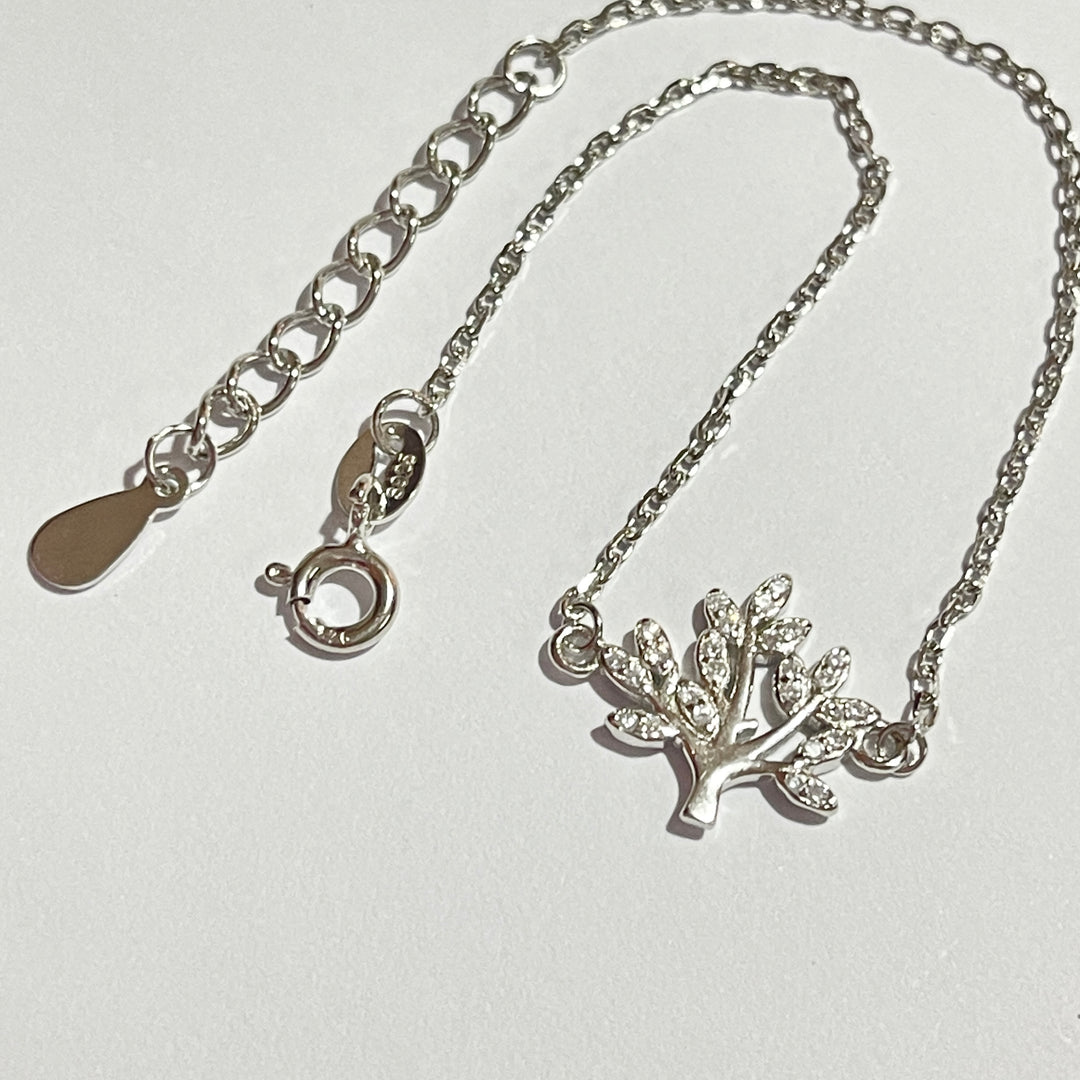 Pulsera Plata 🌳Árbol
