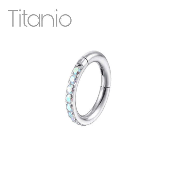 Clicker Tornasol Circonias Frontales 8MM